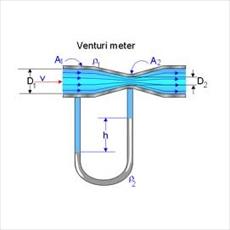 گزارش آزمایشگاه مکانیک سیالات، بررسی جریان سنج ونتوری متر