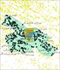 شیپ فایل نقطه ای روستاهای شهرستان چرام واقع در استان کهگیلویه و بویراحمد