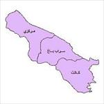 نقشه-بخش-های-شهرستان-آبدانان