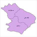 نقشه-بخش-های-شهرستان-مهران