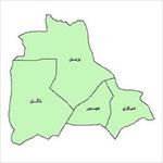 نقشه-بخش-های-شهرستان-ایرانشهر