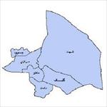 نقشه-بخش-های-شهرستان-کرمان