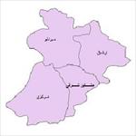 نقشه-ی-بخش-های-شهرستان-مشگین-شهر