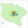 شیپ فایل نقطه ای شهرهای شهرستان نقده واقع در استان آذربایجان غربی