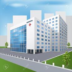 بررسی معماری بخش های مختلف بیمارستان