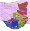شیپ فایل زمین شناسی شهرستان آمل واقع در استان مازندران