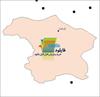 شیپ فایل نقطه ای شهرهای شهرستان پیرانشهر واقع در استان آذربایجان غربی