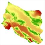 نقشه-مدل-رقومی-ارتفاعی-(dem)-شهرستان-اقلید-(واقع-در-استان-فارس)