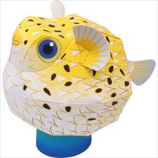 آموزش ساخت ماکت سه بعدی ماهی بادکنکی (PorcupineFish)