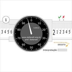 شبيه سازي و آموزش ساعت اندازه گیری با دقت 0.001  اینچ