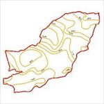 نقشه-منحنی-های-هم-تبخیر-استان-گلستان