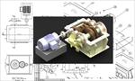 نقشه-های-اجرایی-گیربکس-همراه-موتور-طراحی-شده-در-سالیدورک-و-کتیا
