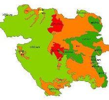 شیپ فایل رده های خاک استان کردستان