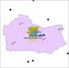 شیپ فایل نقطه ای شهرهای شهرستان خوی واقع در استان آذربایجان غربی