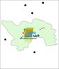 شیپ فایل نقطه ای شهرهای شهرستان هشترود واقع در استان آذربایجان شرقی