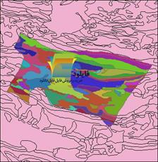 شیپ فایل زمین شناسی شهرستان دماوند واقع در استان تهران