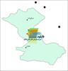 شیپ فایل نقطه ای شهرهای شهرستان مهران واقع در استان ایلام