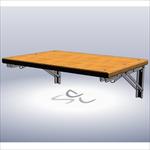 میز-و-مکانیزم-متحرک-اتصال-به-دیوار-طراحی-شده-در-سالیدورک-و-کتیا