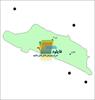 شیپ فایل نقطه ای شهرهای شهرستان ایوان واقع در استان ایلام