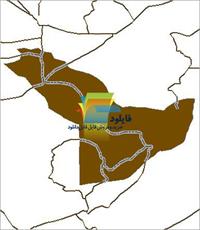 شیپ فایل راه های ارتباطی شهرستان آزادشهر واقع در استان گلستان