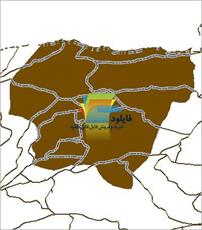 شیپ فایل راه های ارتباطی شهرستان مراوه تپه واقع در استان گلستان
