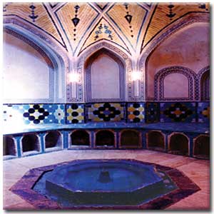 معماری حمام های تاریخی ایران(word)